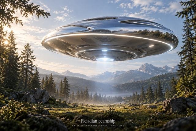 Pleiadian beamship