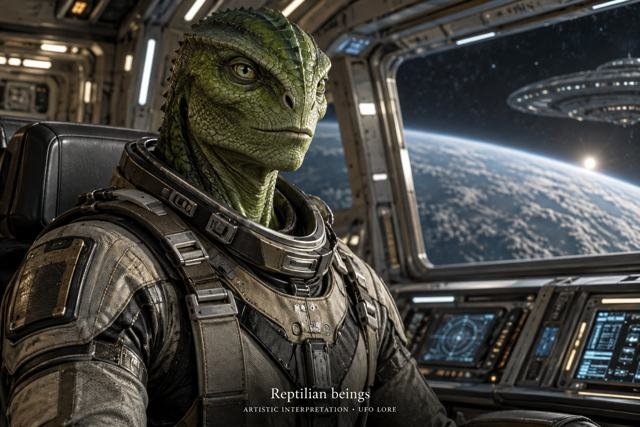 Reptilian beings