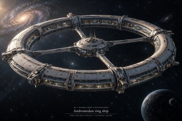 46 · Andromedan ring ship